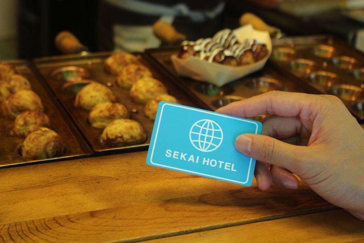 Sekai Hotel Shika Osaka Exterior foto